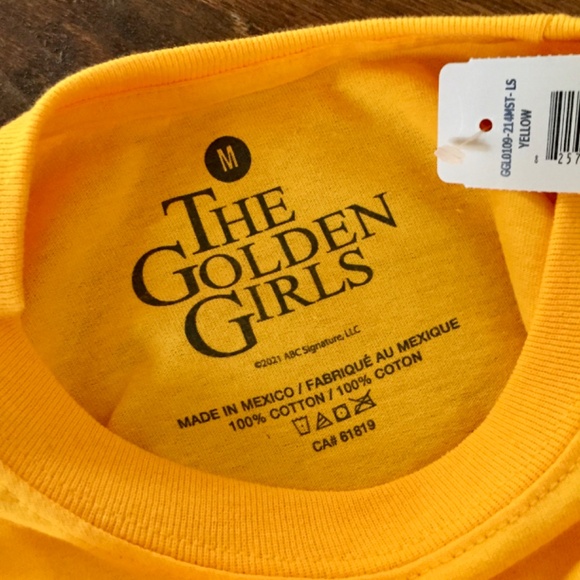 Golden Girls Long Sleeve T Shirt NWT - Picture 2 of 5